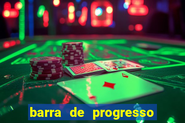 barra de progresso 99 blaze o que significa